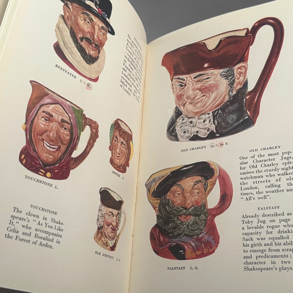 Royal Doulton Collectors Book No 5 Character and Toby Jugs Vintage Guide - Picture 8 of 9